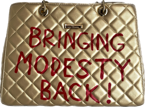 Bringing Modesty Back Handbag