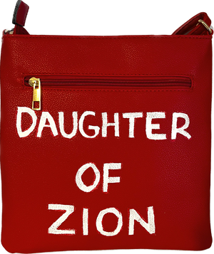 Daughter Of Zion Red Crossbody