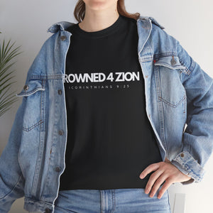 Crowned4Zion Heavy Cotton Tee